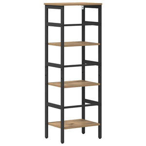 vidaXL Bookcase Artisan Oak 40 x 29.5 x 115 cm Engineered Wood