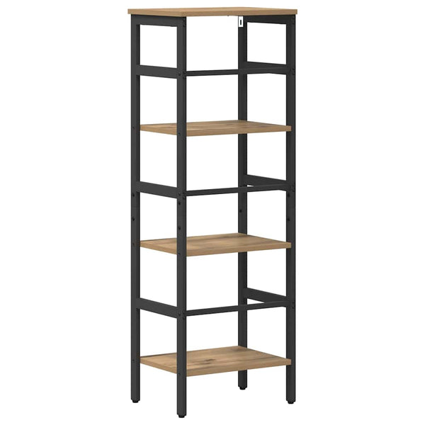 vidaXL Bookcase Artisan Oak 40 x 29.5 x 115 cm Engineered Wood