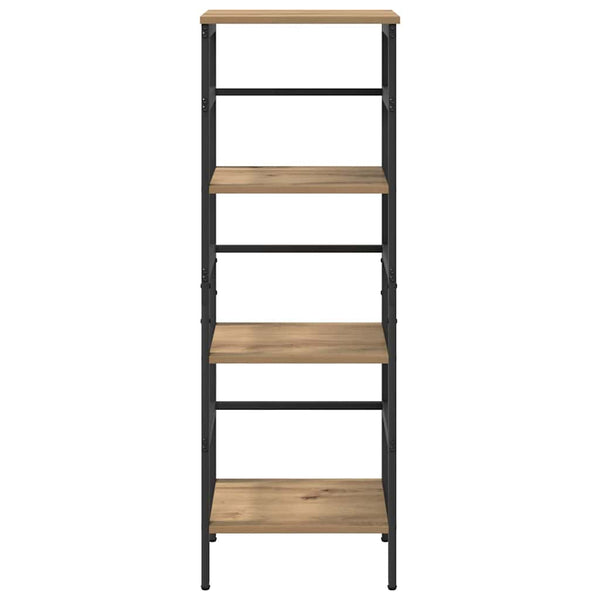 vidaXL Bookcase Artisan Oak 40 x 29.5 x 115 cm Engineered Wood