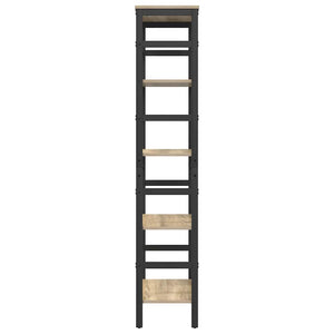 vidaXL Sonoma Oak Bookcase 60 x 29.5 x 149 cm Engineered Wood