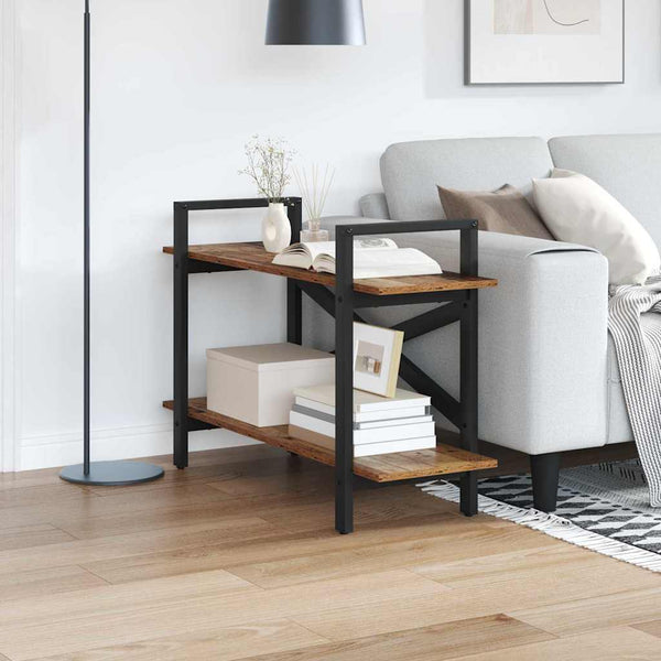 vidaXL Reclaimed Wood Bookshelf 100 x 33.5 x 64 cm Engineered Wood