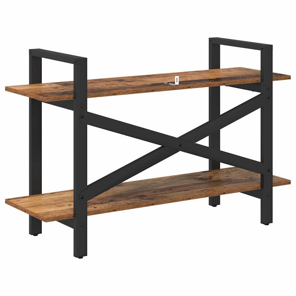 vidaXL Reclaimed Wood Bookshelf 100 x 33.5 x 64 cm Engineered Wood