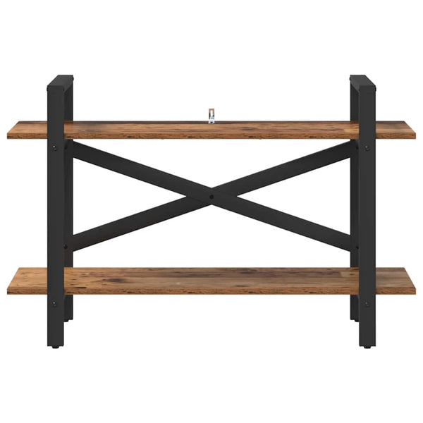 vidaXL Reclaimed Wood Bookshelf 100 x 33.5 x 64 cm Engineered Wood