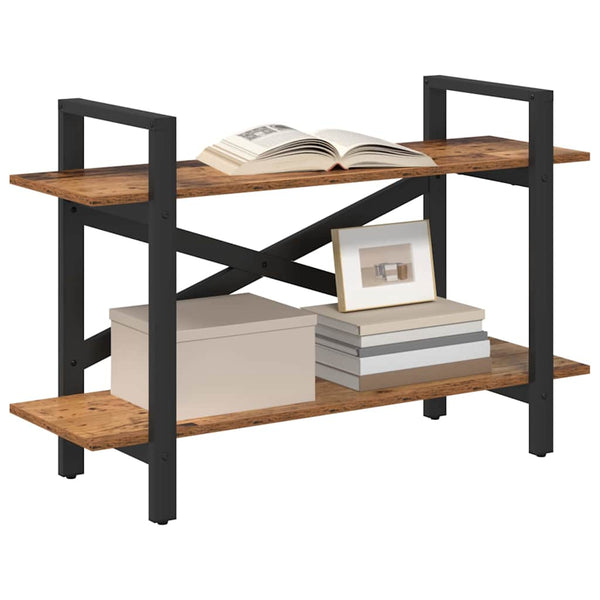vidaXL Reclaimed Wood Bookshelf 100 x 33.5 x 64 cm Engineered Wood