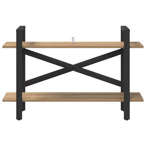vidaXL Bookshelf Artisan Oak 100 x 33.5 x 64 cm Engineered Wood