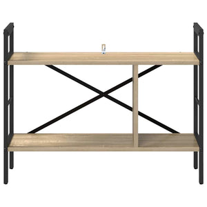vidaXL Bookshelf Sonoma Oak 75 x 30 x 58.5 cm Engineered Wood
