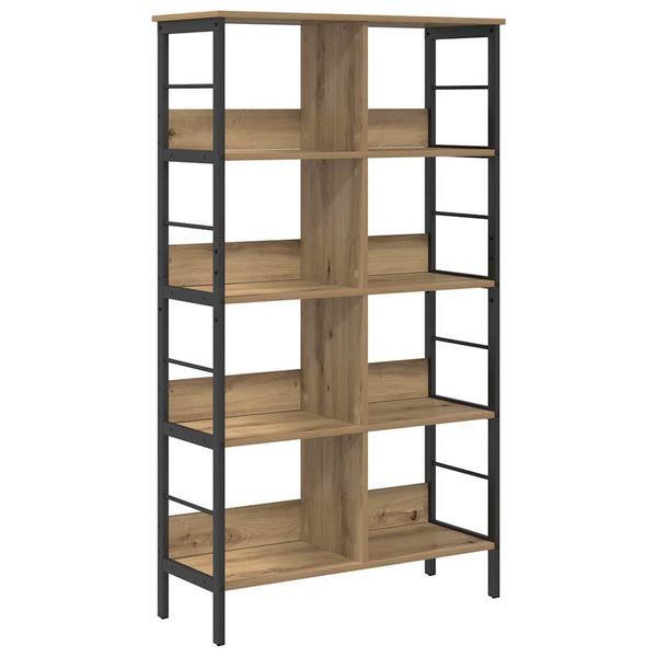 vidaXL Bookshelf Artisan Oak 82 x 32 x 144.5 cm Engineered Wood