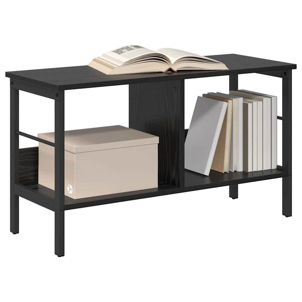 vidaXL Bookshelf Black Oak Look 82 x 32 x 47 cm Engineered Wood