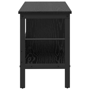 vidaXL Bookshelf Black Oak Look 82 x 32 x 47 cm Engineered Wood