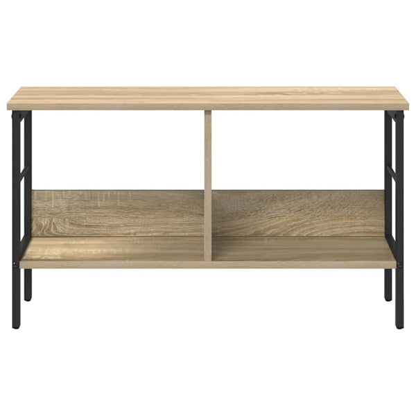 vidaXL Sonoma Oak Bookcase 82 x 32 x 47 cm Engineered Wood