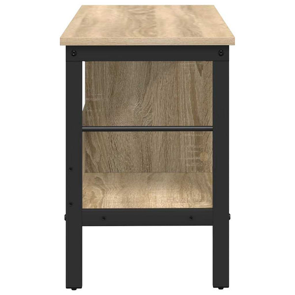 vidaXL Sonoma Oak Bookcase 82 x 32 x 47 cm Engineered Wood