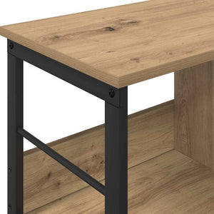 vidaXL Bookshelf Artisan Oak 82 x 32 x 47 cm Engineered Wood
