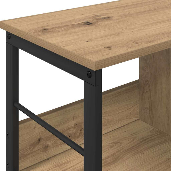 vidaXL Bookshelf Artisan Oak 82 x 32 x 47 cm Engineered Wood
