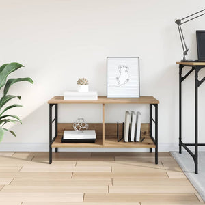 vidaXL Bookshelf Artisan Oak 82 x 32 x 47 cm Engineered Wood