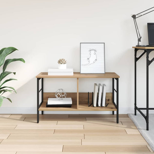 vidaXL Bookshelf Artisan Oak 82 x 32 x 47 cm Engineered Wood