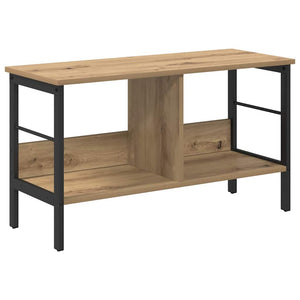vidaXL Bookshelf Artisan Oak 82 x 32 x 47 cm Engineered Wood
