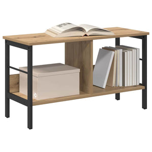 vidaXL Bookshelf Artisan Oak 82 x 32 x 47 cm Engineered Wood