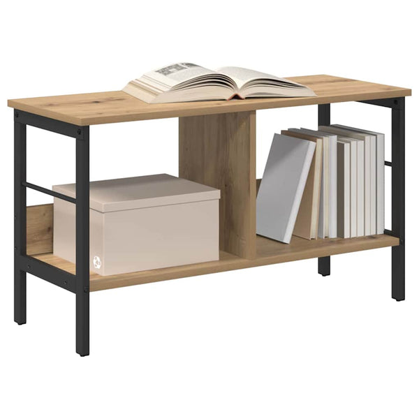 vidaXL Bookshelf Artisan Oak 82 x 32 x 47 cm Engineered Wood