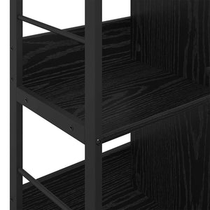 vidaXL Bookshelf Black Oak Look 102 x 32 x 104.5 cm