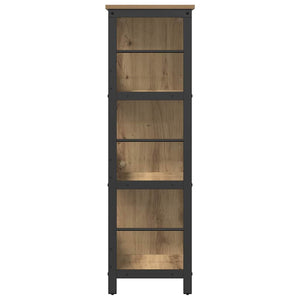 vidaXL Bookshelf Artisan Oak 102 x 32 x 104.5 cm Engineered Wood