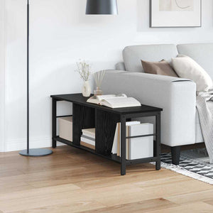 vidaXL Bookshelf Black Oak Look 102 x 32 x 40.5 cm
