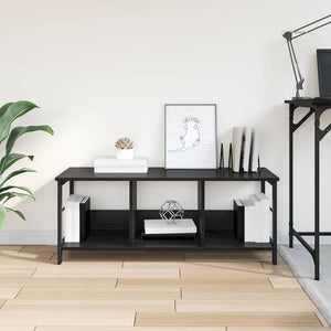 vidaXL Bookshelf Black Oak Look 102 x 32 x 40.5 cm