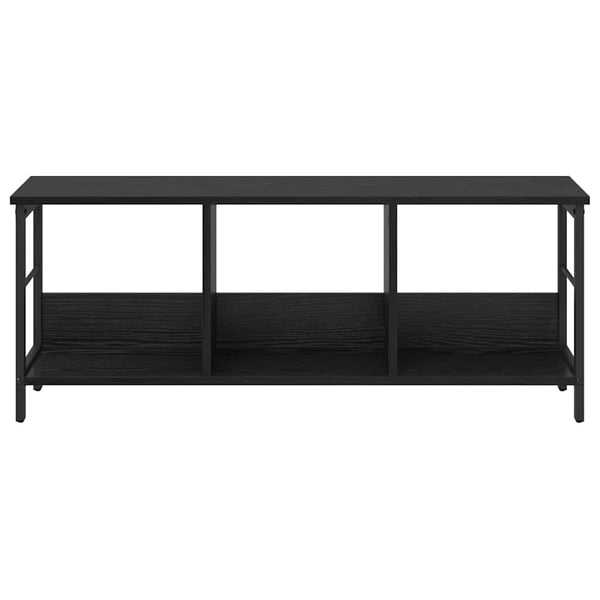 vidaXL Bookshelf Black Oak Look 102 x 32 x 40.5 cm