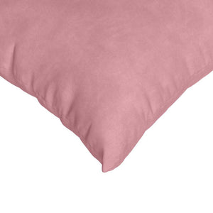 2er-Set Sofakissen Rosa Cord 60x40 cm