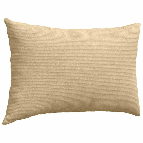 Sofakissen 2er Set Grau-Grün Cord 60x40cm