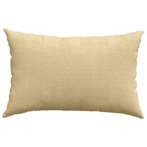 Sofakissen 2er Set Grau-Grün Cord 60x40cm