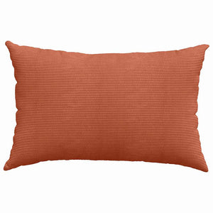 Sofakissen 2er Set Cord Rot-Orange 60x40cm