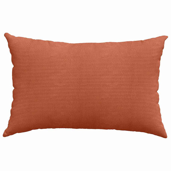 Sofakissen 2er Set Cord Rot-Orange 60x40cm