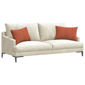 Sofakissen 2er Set Cord Rot-Orange 60x40cm