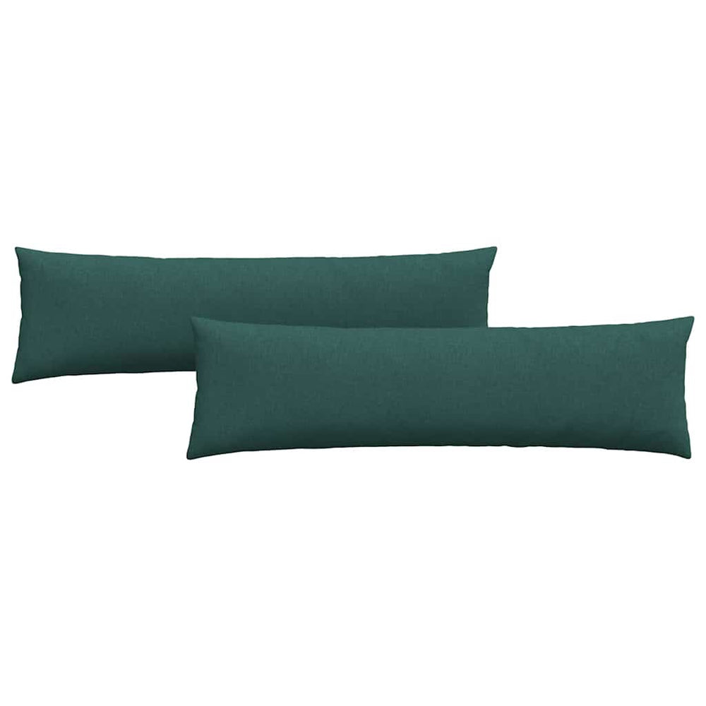 Sofakissen 2er-Set Dunkelgrün 145x40 cm