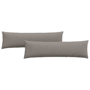 Sofakissen 2er Set Taupe 145x40 cm