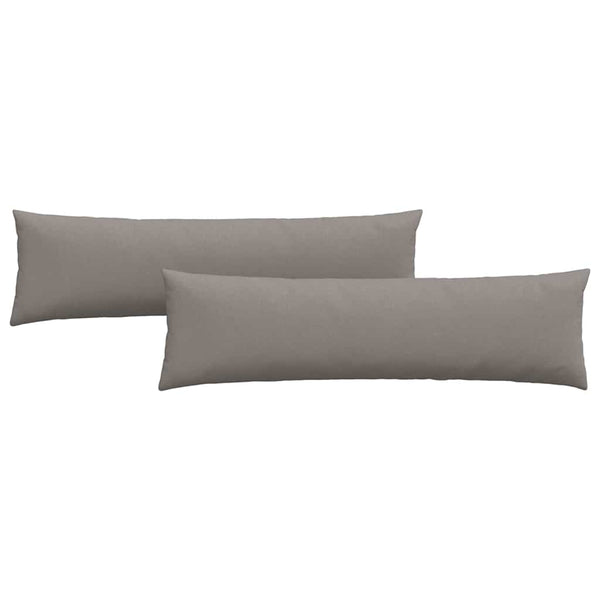 Sofakissen 2er Set Taupe 145x40 cm