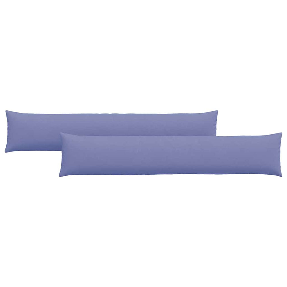 Sofakissen 2er-Set Jeans Blau 200x40 cm