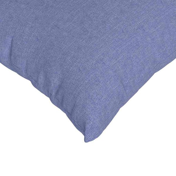 vidaXL Sofa Cushions 2 pcs Denim Blue 50 x 50 cm Fabric