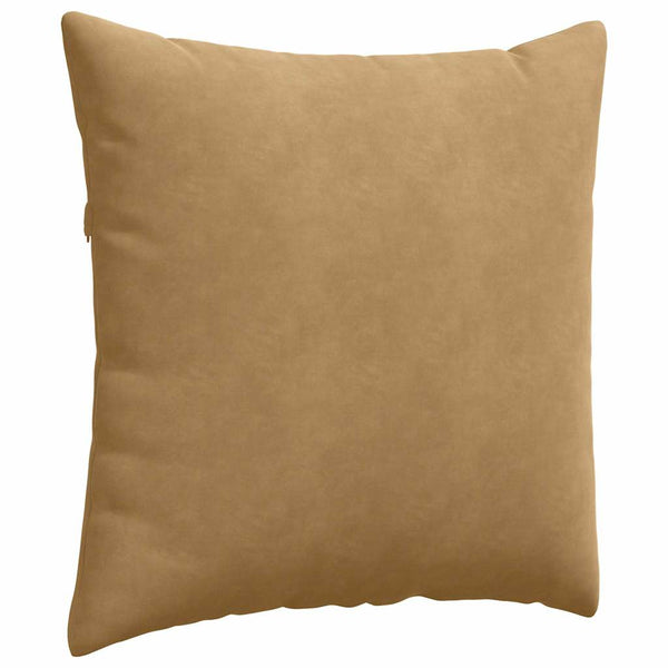 Sofakissen Braun Cord 80x80cm 2er-Set