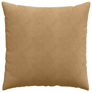 Sofakissen Braun Cord 80x80cm 2er-Set