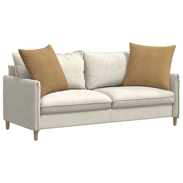 Sofakissen Braun Cord 80x80cm 2er-Set