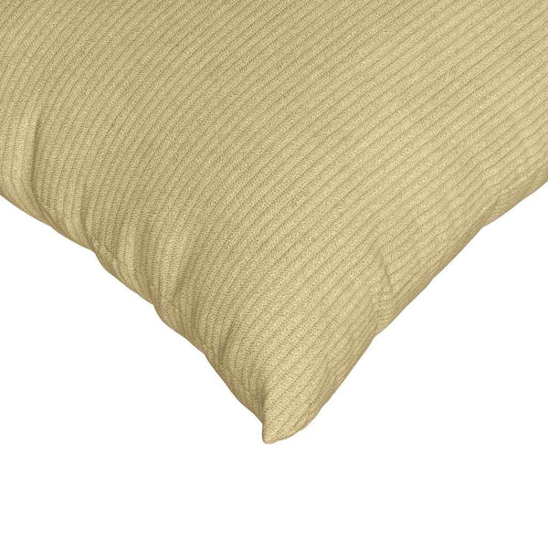 Sofakissen 2er Set Grau-Grün Cord 80x80cm