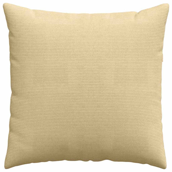 Sofakissen 2er Set Grau-Grün Cord 80x80cm