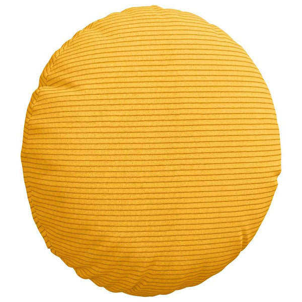 Sitzkissen Cordstoff Hellgelb 2er-Set