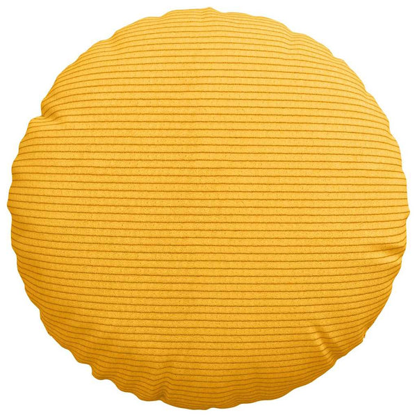 Sitzkissen Cordstoff Hellgelb 2er-Set