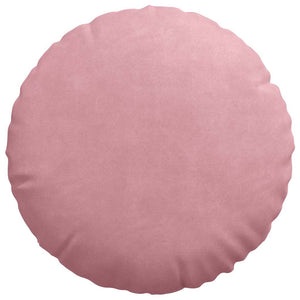 vidaXL Floor Cushions 2 pcs Pink Ø 80 x 29 cm Velvet