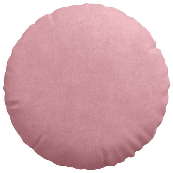 vidaXL Floor Cushions 2 pcs Pink Ø 80 x 29 cm Velvet