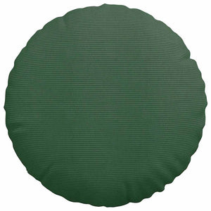 vidaXL Seat Cushions 2 pcs Dark Green Ø 80 cm Corduroy
