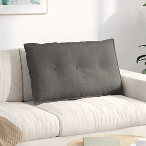 vidaXL Back Cushion Light Grey 80 x 50 cm Corduroy Fabric