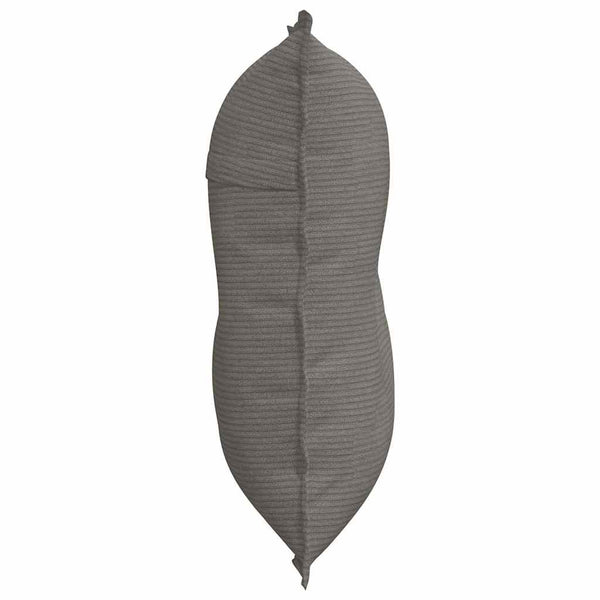 vidaXL Back Cushion Light Grey 80 x 50 cm Corduroy Fabric